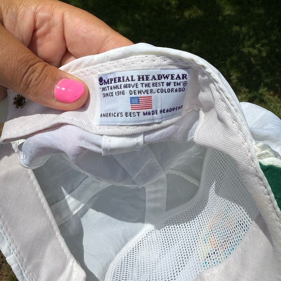 Vintage 90’s “Mahagony Run” St. Thomas rope nylon style adjustable SnapBack hat - Picture 7 of 7